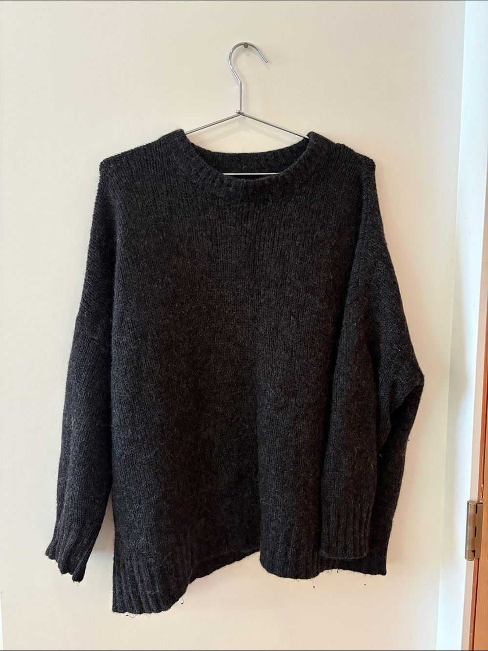 Jenni Kayne Charcoal Crewneck Sweater